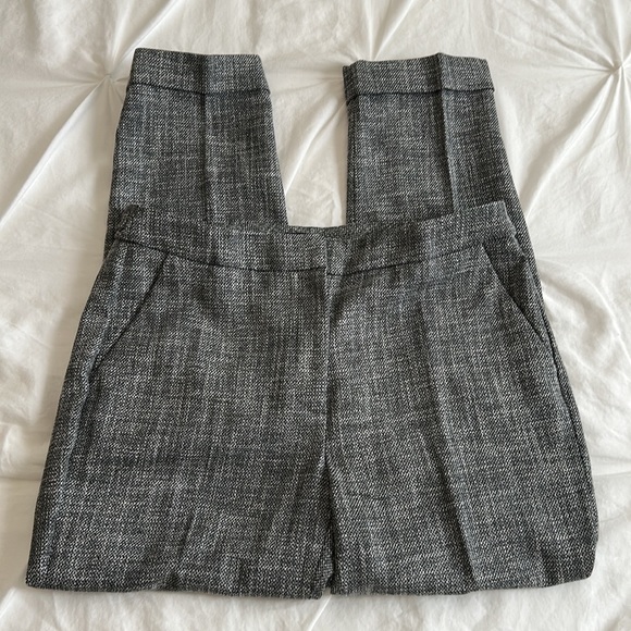 White House Black Market graphite black suit blazer pants 2 4 S - Picture 4 of 10